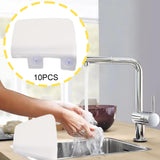 Maxbell 10Pcs Sink Splash Guard Premium Non Slip with Suction Cup Water Splash Guard