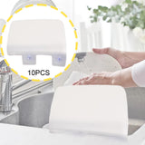 Maxbell 10Pcs Sink Splash Guard Premium Non Slip with Suction Cup Water Splash Guard