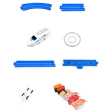 Maxbell Sushi Train Toys Electric Train Toy for Boys Girl Party Favors Birthday Gift 2 Train Heads