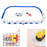 Maxbell Sushi Train Toys Electric Train Toy for Boys Girl Party Favors Birthday Gift 2 Train Heads