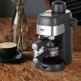 Italian Coffee Maker Compact 1-4 Cup Espresso and Cappuccino Machine