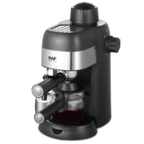 Italian Coffee Maker Compact 1-4 Cup Espresso and Cappuccino Machine