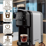 Maxbell Coffee Maker Compact Automatic for Home Office Professional Espresso Machine