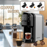 Maxbell Coffee Maker Compact Automatic for Home Office Professional Espresso Machine