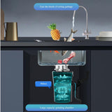Maxbell Garbage Disposal 1/2HP Easy Install Compact Garbage Grinder for Kitchen Sink