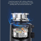 Maxbell Garbage Disposal 1/2HP Easy Install Compact Garbage Grinder for Kitchen Sink