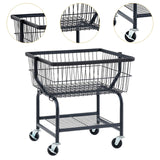 Maxbell Laundry Basket Laundry Basket on Wheels Laundry Hamper Home Office Household