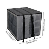 Maxbell Air Conditioner Cover Versatile Dustproof Protective for Summer Outside Unit 43cmx31cmx33cm