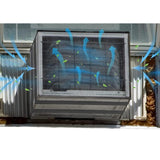 Maxbell Air Conditioner Cover Versatile Dustproof Protective for Summer Outside Unit 70cmx57cmx47cm
