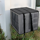 Maxbell Air Conditioner Cover Versatile Dustproof Protective for Summer Outside Unit 70cmx57cmx47cm