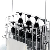 Maxbell Shower Caddy Folding Detachable Wall Hanging Rack for Home Dorm Room Laundry