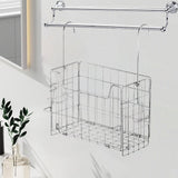 Maxbell Shower Caddy Folding Detachable Wall Hanging Rack for Home Dorm Room Laundry