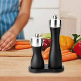 Maxbell Manual Pepper Grinders Set Versatile Salt Grinders for BBQ Household Fishing