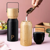 Maxbell Seasoning Grinder Easy Clean Professional Wood Mill for Home Outdoor Kitchen