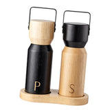 Maxbell Seasoning Grinder Easy Clean Professional Wood Mill for Home Outdoor Kitchen