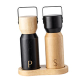 Maxbell Seasoning Grinder Easy Clean Professional Wood Mill for Home Outdoor Kitchen