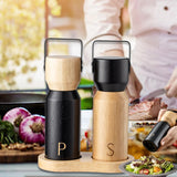 Maxbell Seasoning Grinder Easy Clean Professional Wood Mill for Home Outdoor Kitchen