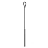Maxbell 2 Pieces Silicone Straw Cleaner Brushes Reusable for Drinking Straw Keyboard Grey