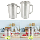 Maxbell Water Pitcher Summer Versatile Household Ice Tea Kettle for Ice Tea Lemonade 1800ml 19.5cmx11.5cm