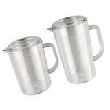 Maxbell Water Pitcher Summer Versatile Household Ice Tea Kettle for Ice Tea Lemonade 1800ml 19.5cmx11.5cm