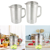 Maxbell Water Pitcher Summer Versatile Household Ice Tea Kettle for Ice Tea Lemonade 1800ml 19.5cmx11.5cm