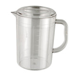 Maxbell Water Pitcher Summer Versatile Household Ice Tea Kettle for Ice Tea Lemonade 1800ml 19.5cmx11.5cm