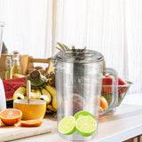 Maxbell Water Pitcher Summer Versatile Household Ice Tea Kettle for Ice Tea Lemonade 2000ml 23.5cmx11.5cm