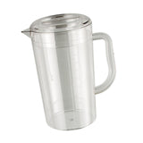 Maxbell Water Pitcher Summer Versatile Household Ice Tea Kettle for Ice Tea Lemonade 2000ml 23.5cmx11.5cm