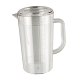 Maxbell Water Pitcher Summer Versatile Household Ice Tea Kettle for Ice Tea Lemonade 2000ml 23.5cmx11.5cm
