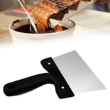 Maxbell Chocolate Spatula Lightweight Sturdy Cream Scraper for Wedding Mousse Pastry small