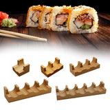Maxbell Sushi Taco Holder Boat Multipurpose U Shaped Tableware Sushi Hand Roll Stand 1 Slot