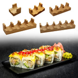 Maxbell Sushi Taco Holder Boat Multipurpose U Shaped Tableware Sushi Hand Roll Stand 1 Slot