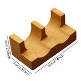 Maxbell Sushi Taco Holder Boat Multipurpose U Shaped Tableware Sushi Hand Roll Stand 2 Slots