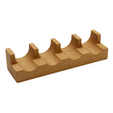 Maxbell Sushi Taco Holder Boat Multipurpose U Shaped Tableware Sushi Hand Roll Stand 4 Slots