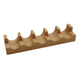 Maxbell Sushi Taco Holder Boat Multipurpose U Shaped Tableware Sushi Hand Roll Stand 5 Slots