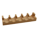 Maxbell Sushi Taco Holder Boat Multipurpose U Shaped Tableware Sushi Hand Roll Stand 5 Slots