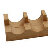 Maxbell Sushi Taco Holder Boat Multipurpose U Shaped Tableware Sushi Hand Roll Stand 5 Slots
