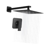 Maxbell Square Rain Shower Head Home Showerhead Wall Mount Replacement High Pressure