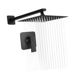 Maxbell Square Rain Shower Head Home Showerhead Wall Mount Replacement High Pressure