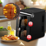 Maxbell Air Fryer with Adjustable Temperature 1200 W Cooker for Crisps Roasts Broils
