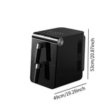 Maxbell Air Fryer with Adjustable Temperature 1200 W Cooker for Crisps Roasts Broils