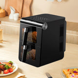 Maxbell Air Fryer with Adjustable Temperature 1200 W Cooker for Crisps Roasts Broils