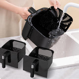 Maxbell Air Fryer with Adjustable Temperature 1200 W Cooker for Crisps Roasts Broils