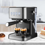 Maxbell Italian Drip Coffee Machine Semi Automatic Coffee Maker for Hotel EU Adapter