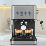 Maxbell Italian Drip Coffee Machine Semi Automatic Coffee Maker for Hotel EU Adapter