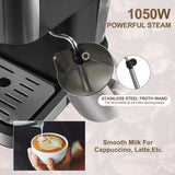 Maxbell Italian Drip Coffee Machine Semi Automatic Coffee Maker for Hotel EU Adapter