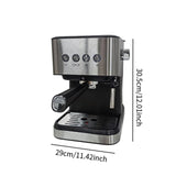 Maxbell Italian Drip Coffee Machine Semi Automatic Coffee Maker for Hotel EU Adapter