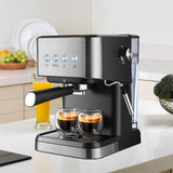 Maxbell Italian Drip Coffee Machine Semi Automatic Coffee Maker for Hotel EU Adapter