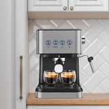 Maxbell Italian Drip Coffee Machine Semi Automatic Coffee Maker for Hotel EU Adapter
