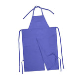 Maxbell Pottery Apron Simple Ceramic Clay Apron for Potters DIY Ceramic Sculpture Purple